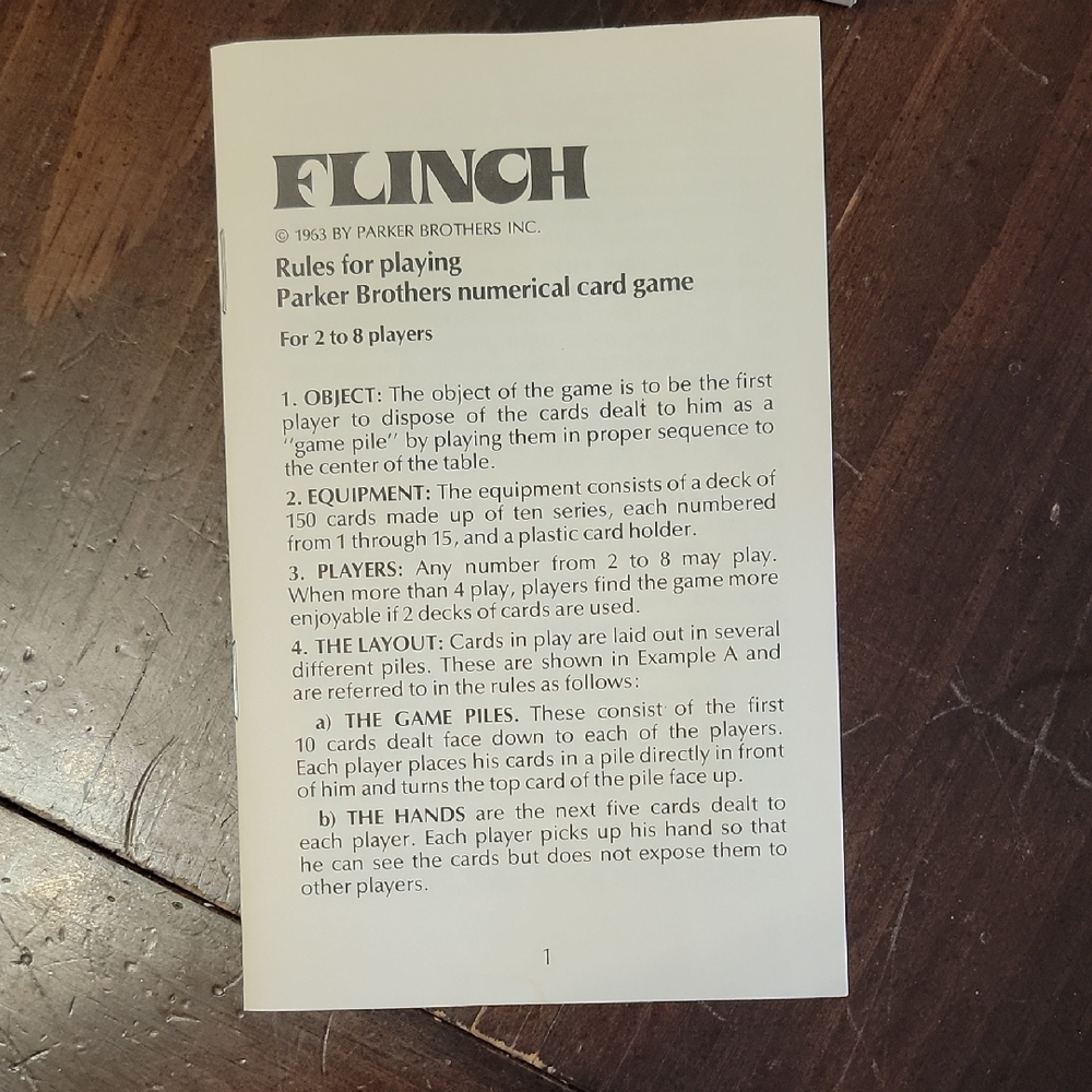 Flinch Orange and White Card Game by - Picture 3 of 4
